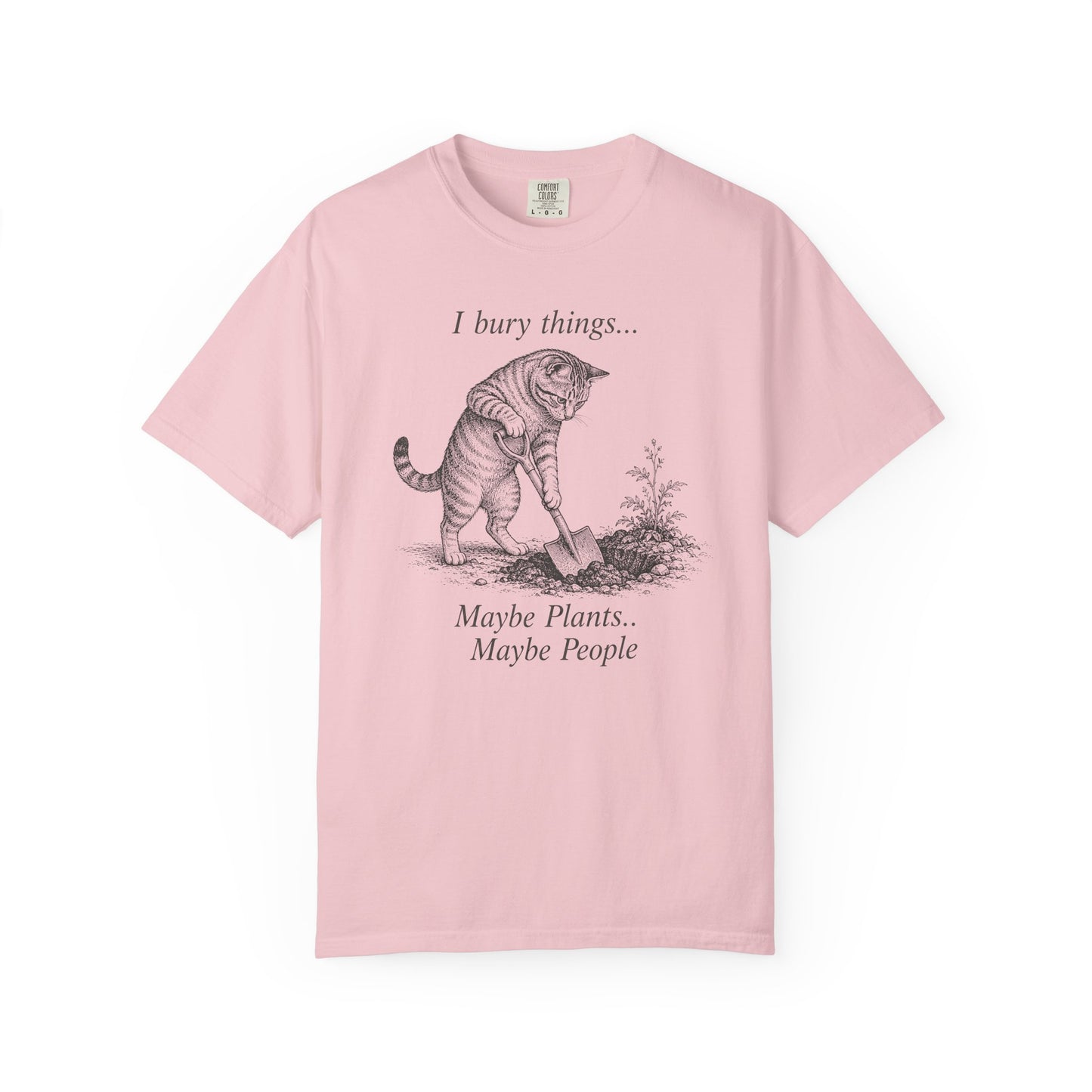 I Bury Things Cat T-Shirt
