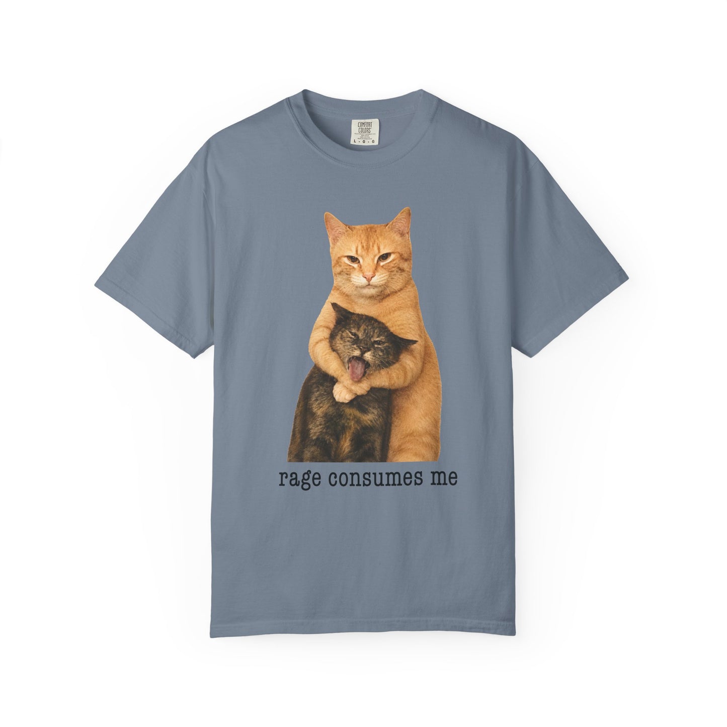 Rage Consumes Me Cat T-Shirt