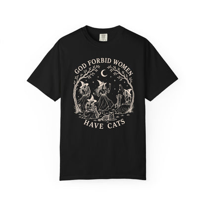 God Forbid Women Cat T-Shirt
