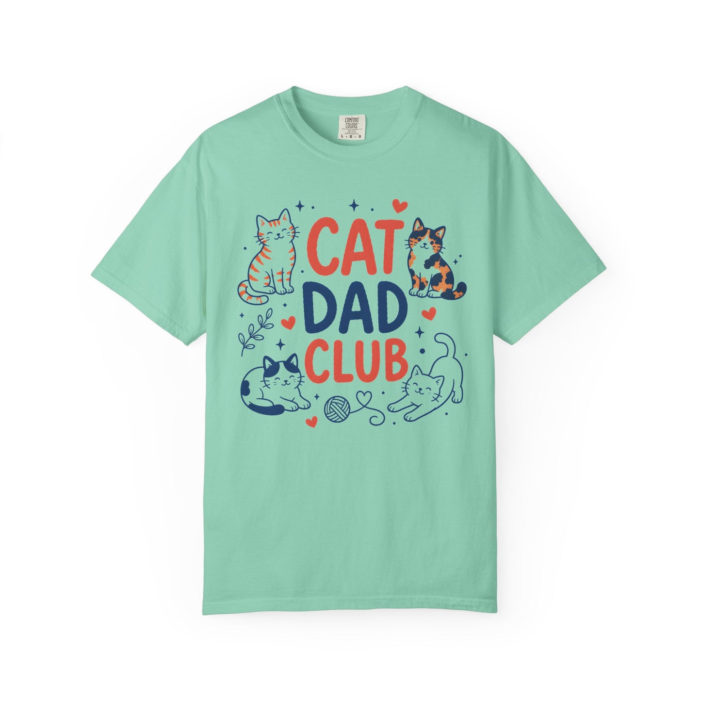 Cat Dad Club T-Shirt