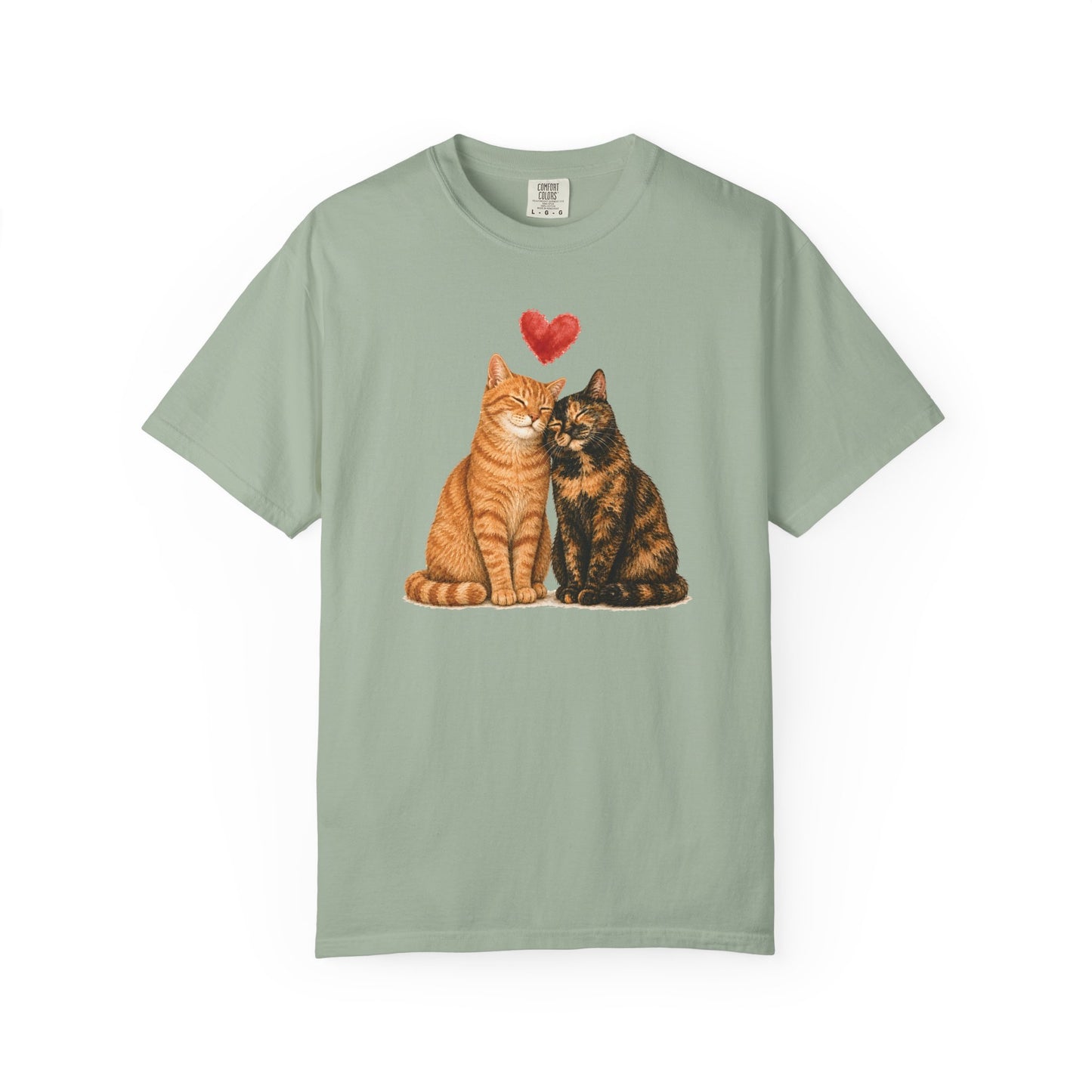 Orange & Tortie Cat T-Shirt