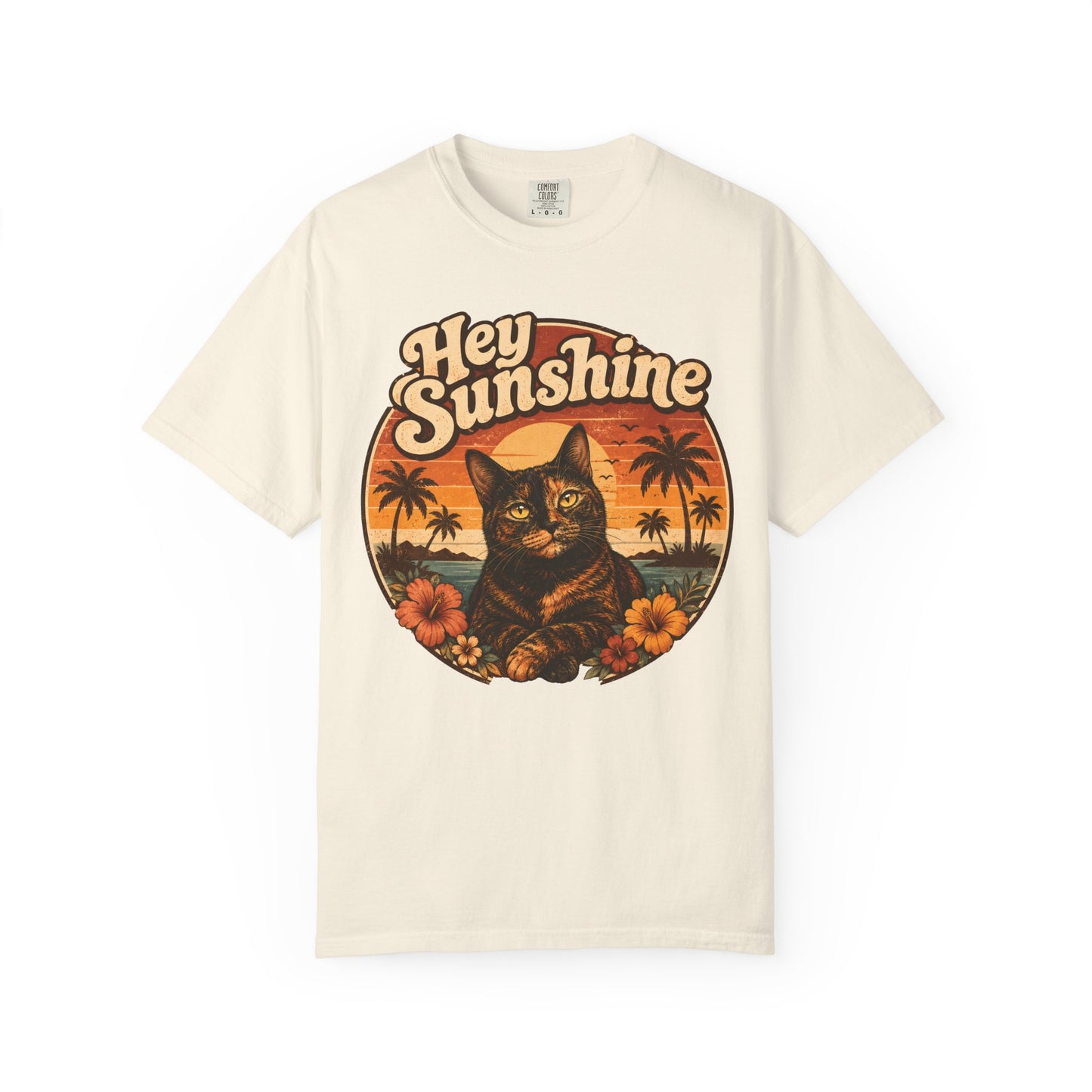Hey Sunshine Tortie Cat T-Shirt