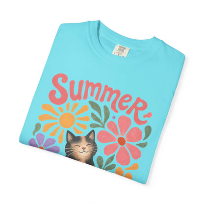 Summer Tortie Cat T-Shirt