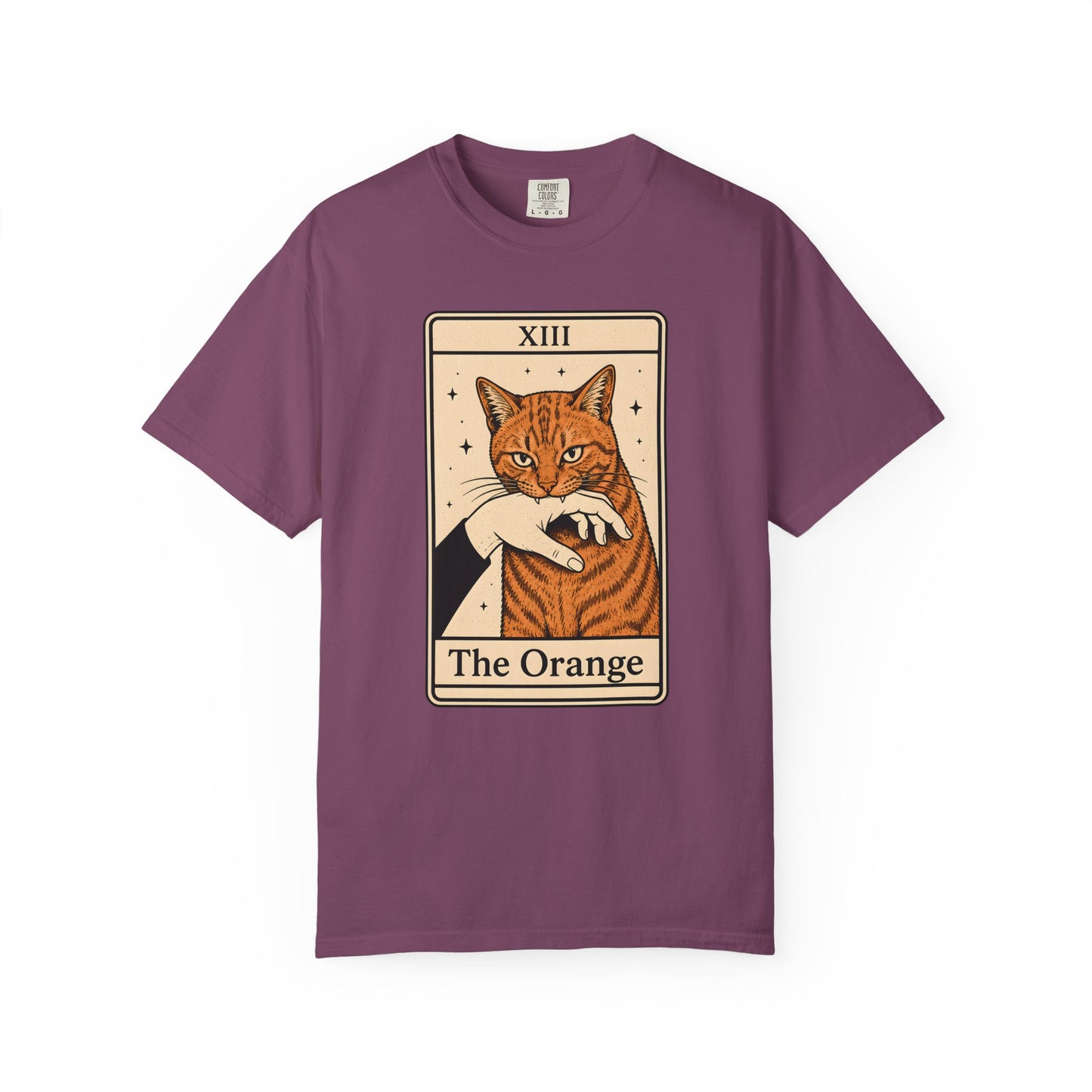 The Orange Tarot Cat T-Shirt