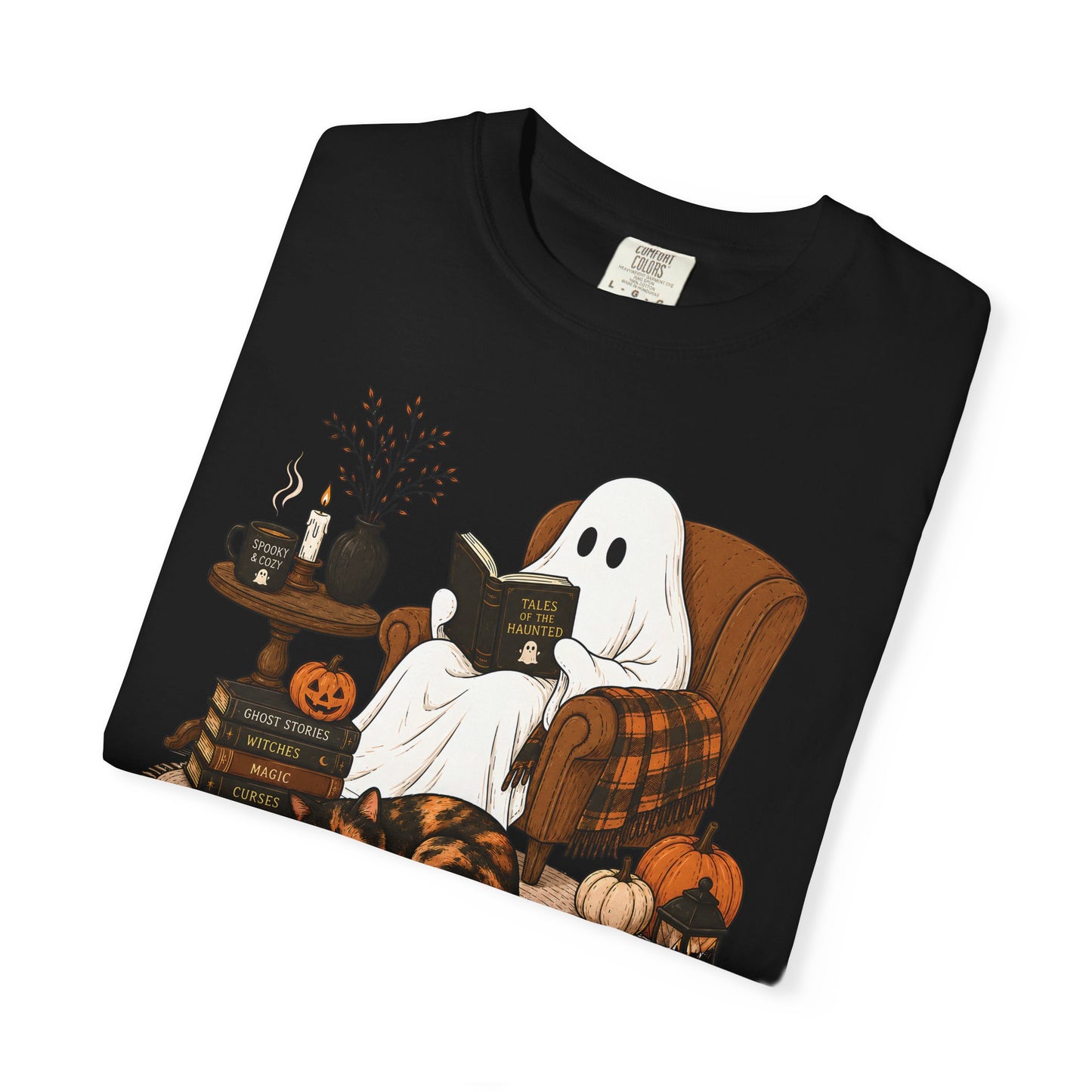 Ghost and Tortie Cat T-Shirt
