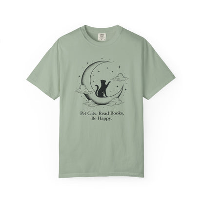 Pet Cats Read Books Cat T-Shirt