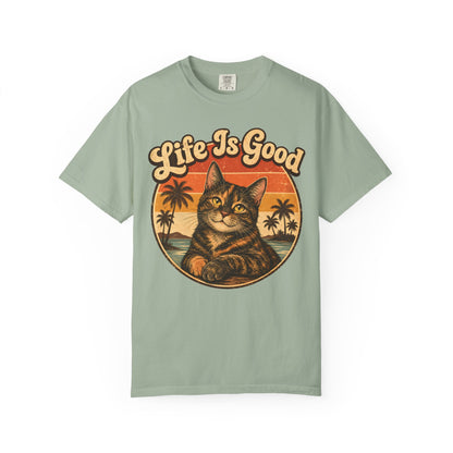 Life Is Good Tortie Cat T-Shirt