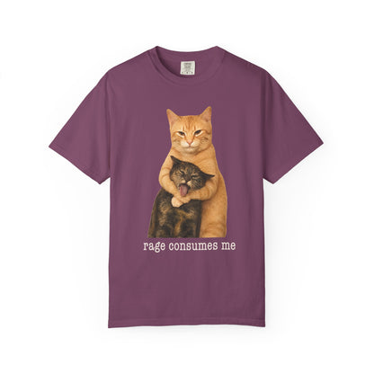 Rage Consumes Me Cat T-Shirt