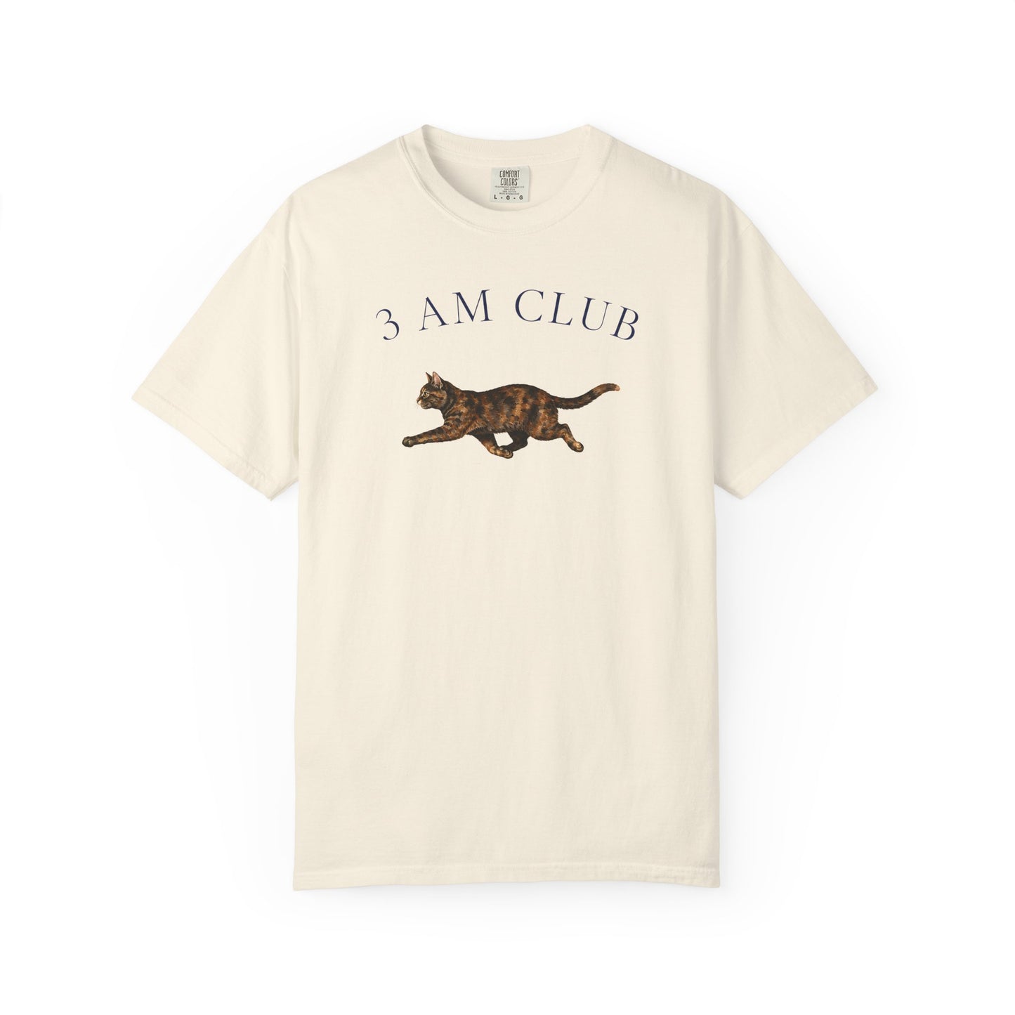 3 AM Club Tortie Cat T-Shirt