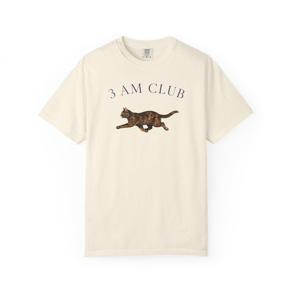 3 AM Club Tortie Cat T-Shirt