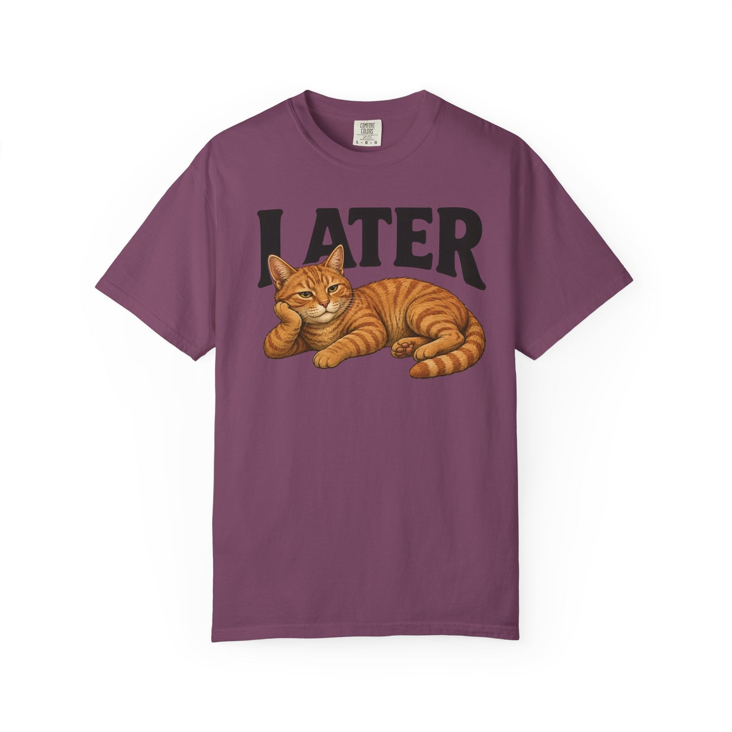 Later Orange Cat T-Shirt