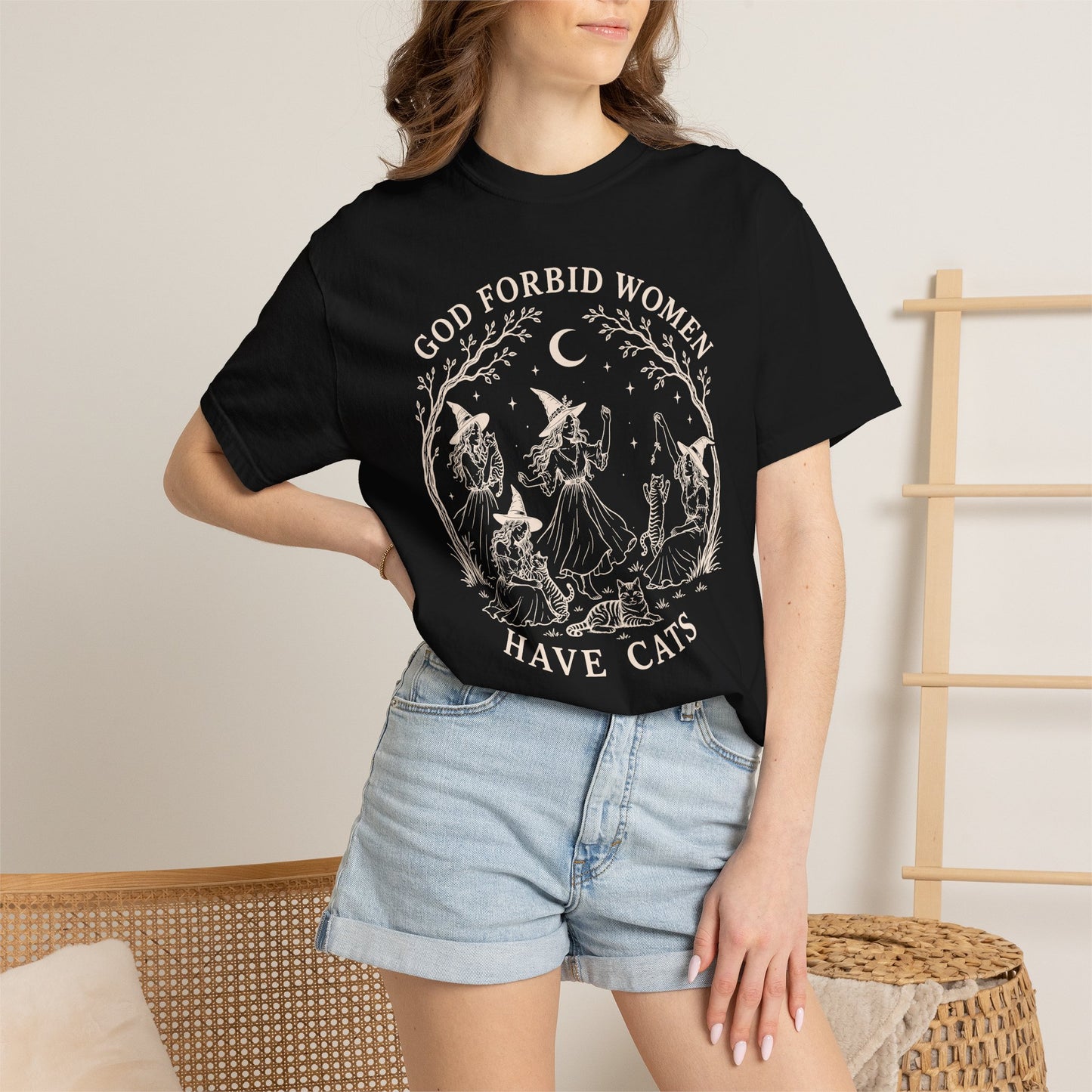 God Forbid Women Cat T-Shirt