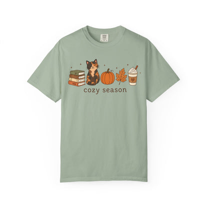 Cozy Season Tortie Cat T-Shirt