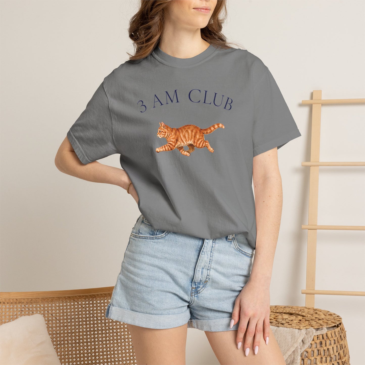 3 AM Club Cat T-Shirt