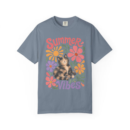 Summer Tortie Cat T-Shirt