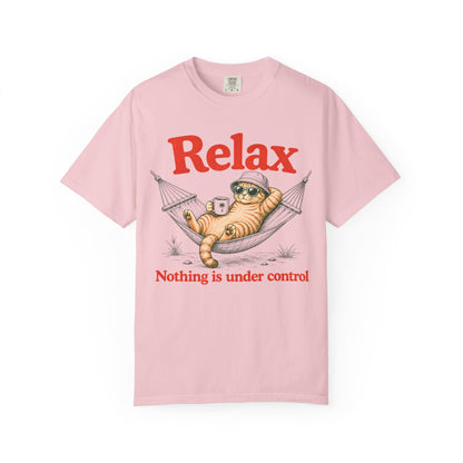 Nothing Is Under Control Cat T-Shirt