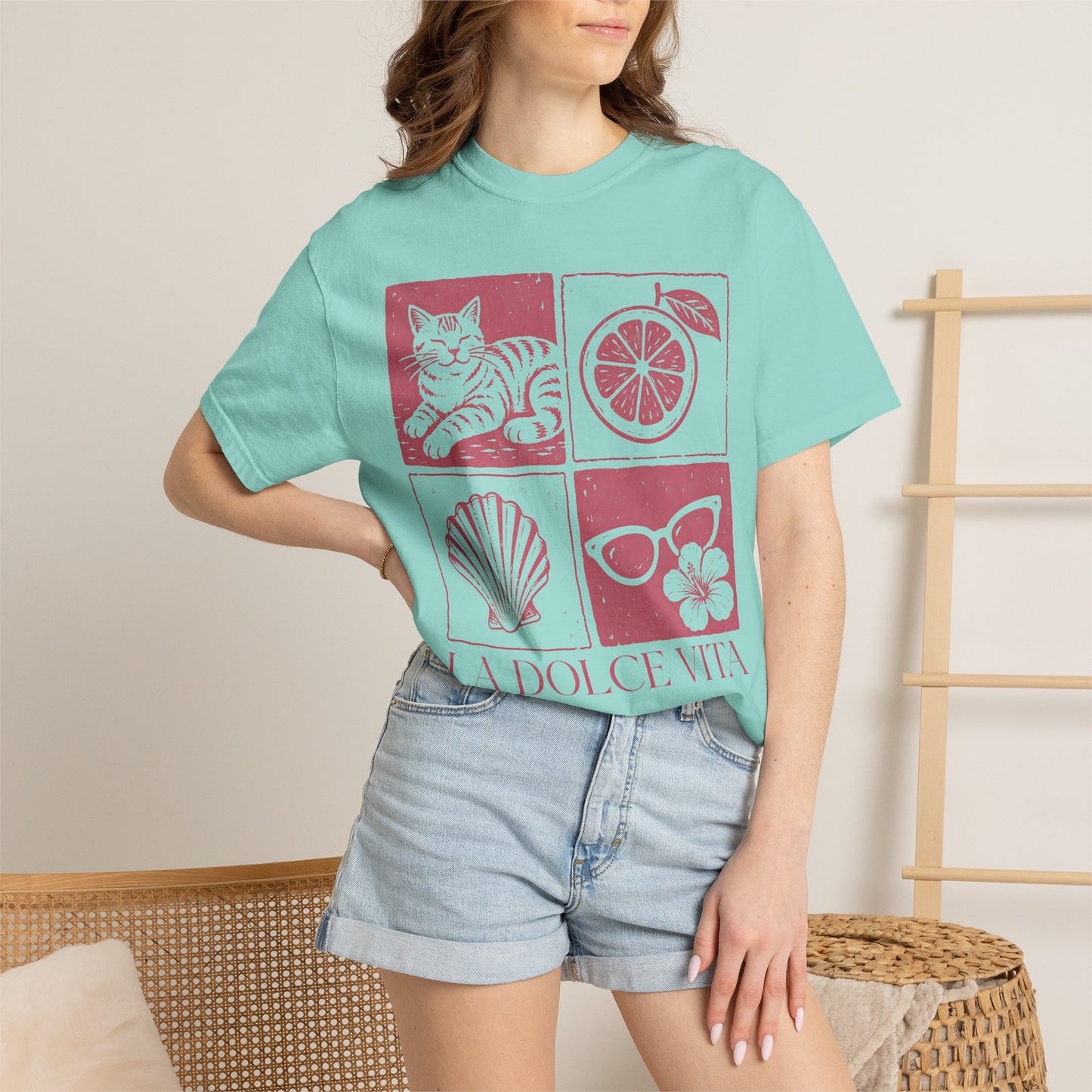 La Dolce Vita Cat T-Shirt