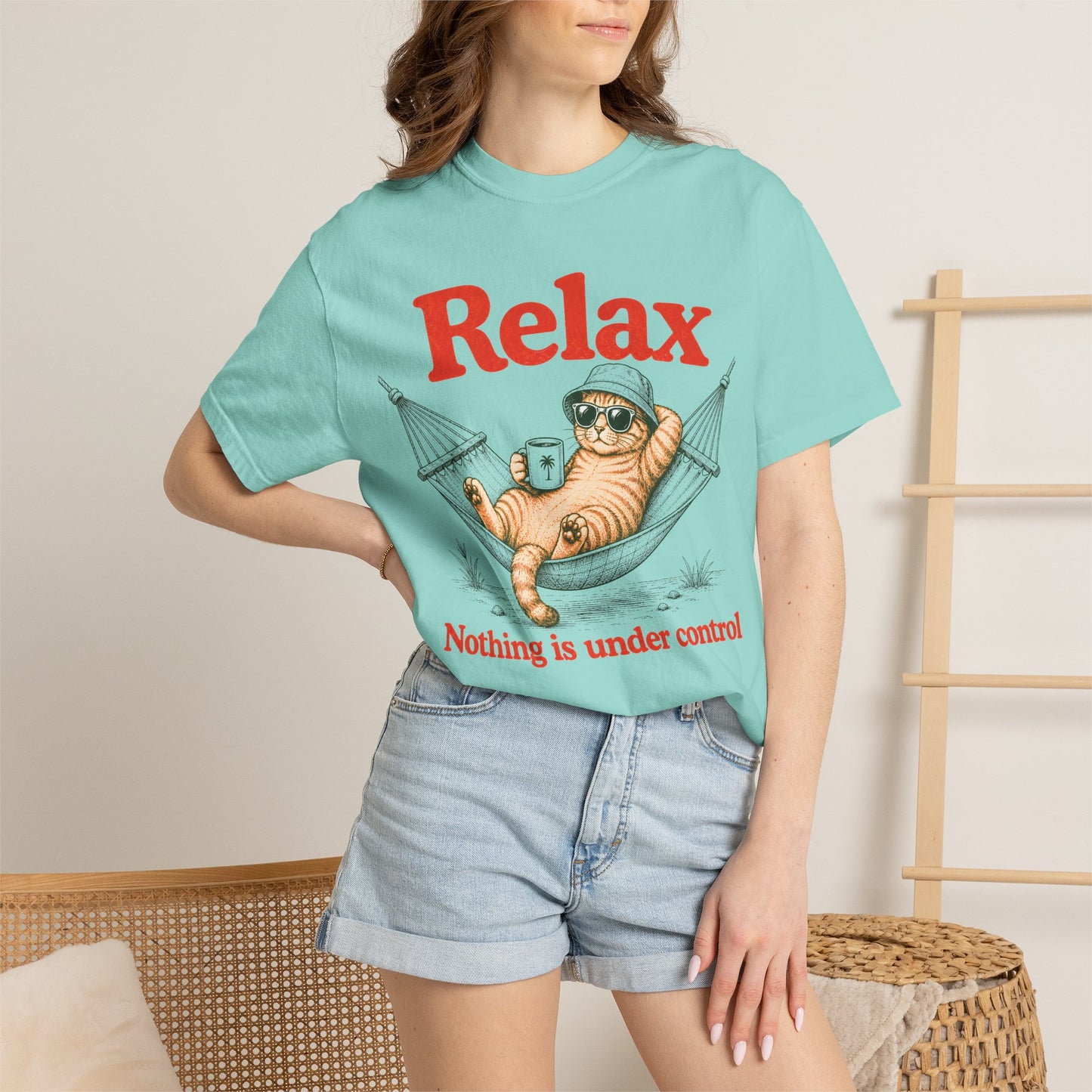 Nothing Is Under Control Cat T-Shirt