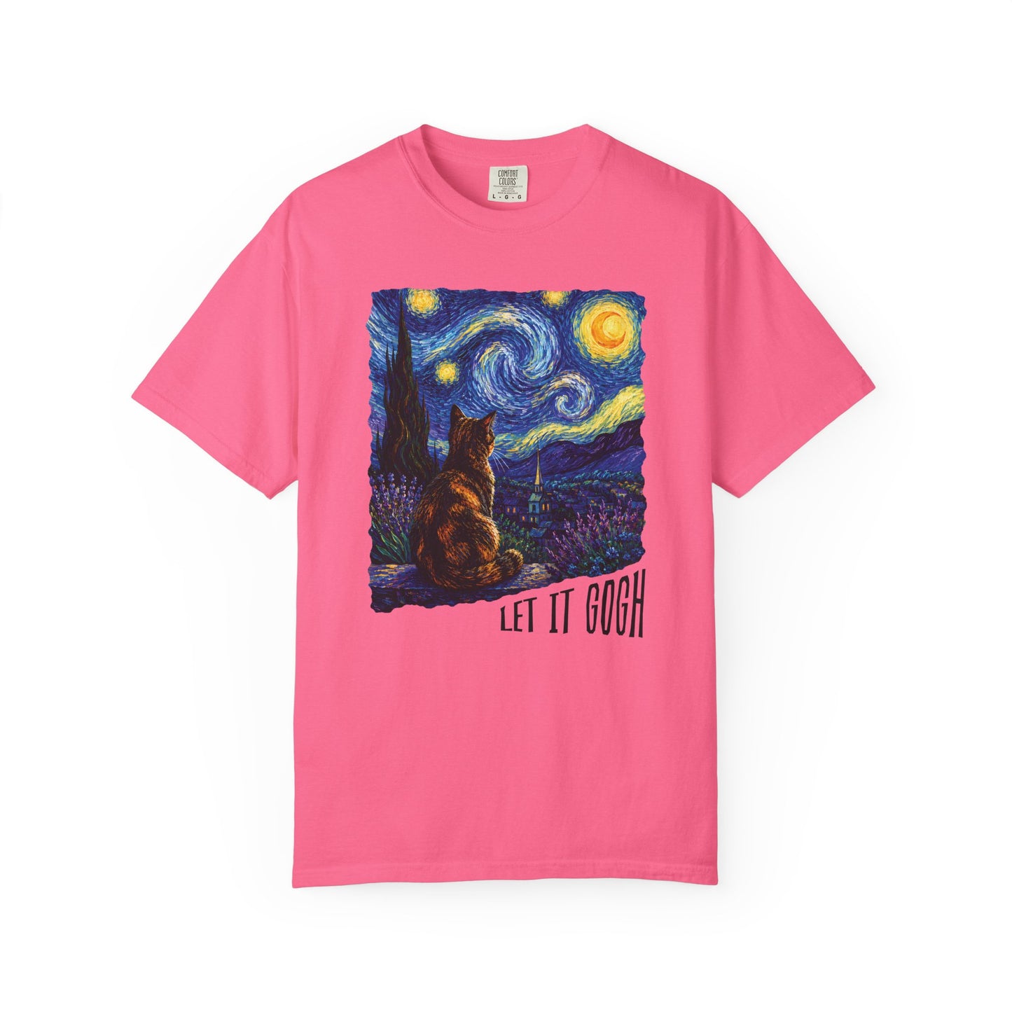 Let It Gogh Tortie Cat T-Shirt