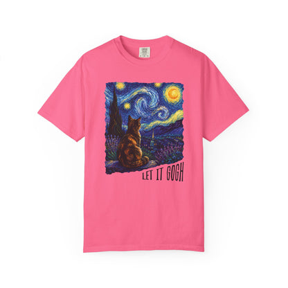 Let It Gogh Tortie Cat T-Shirt