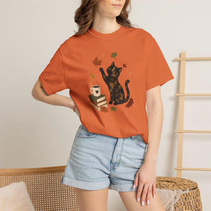 Cozy Fall Tortie Cat T-Shirt