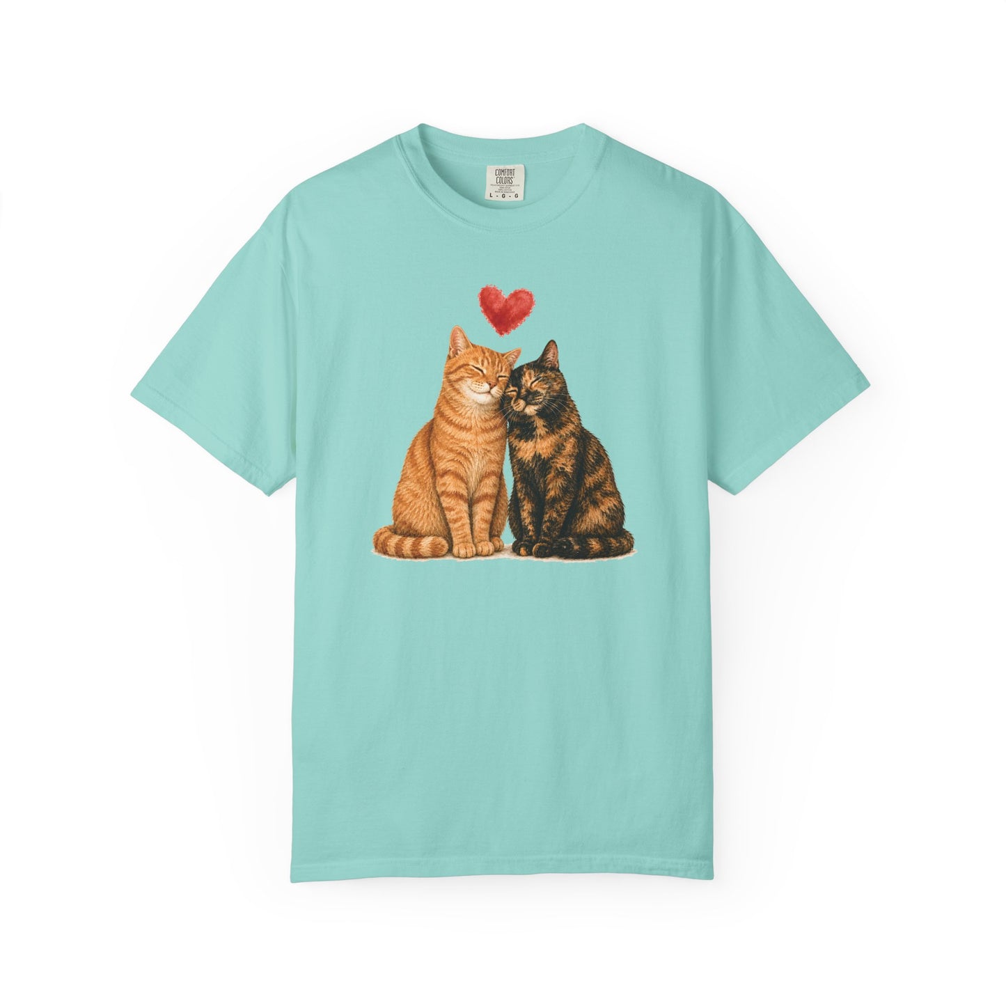 Orange & Tortie Cat T-Shirt