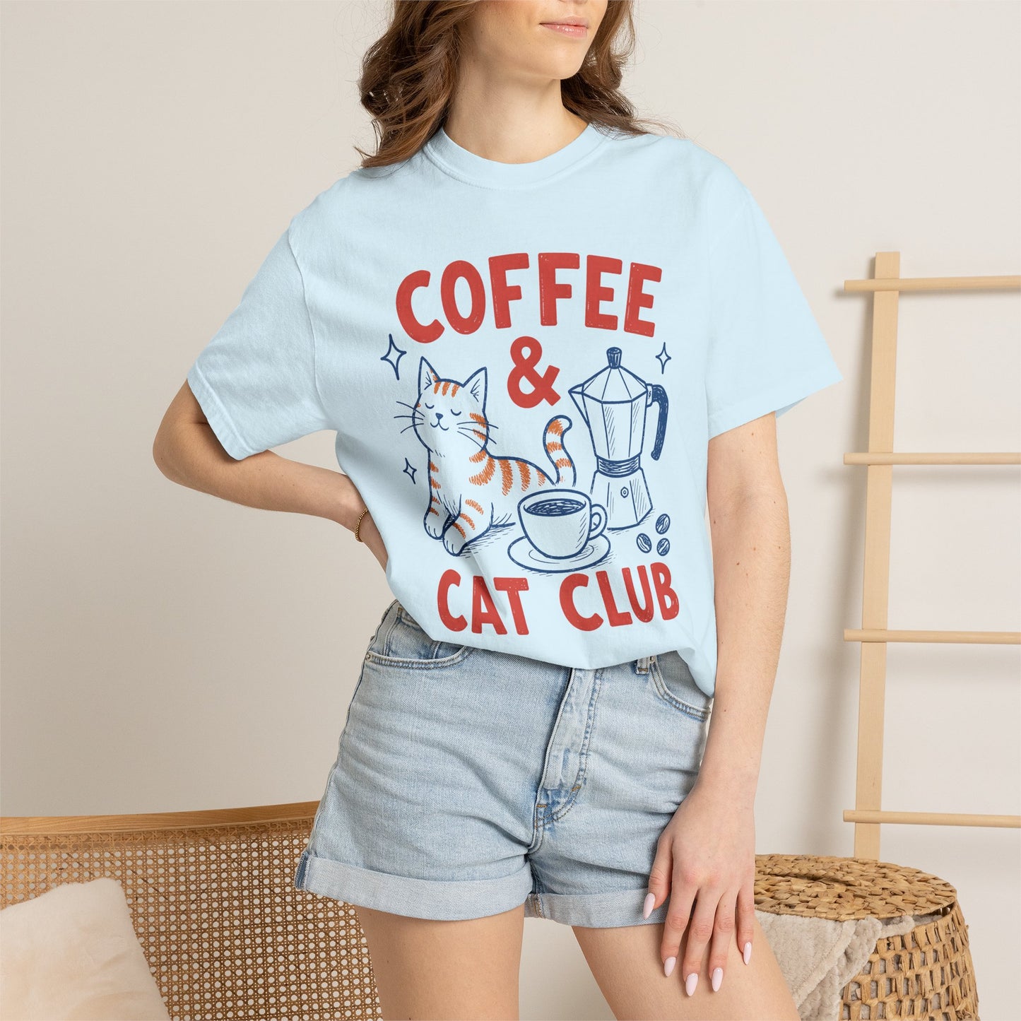 Coffee & Cat Club T-Shirt