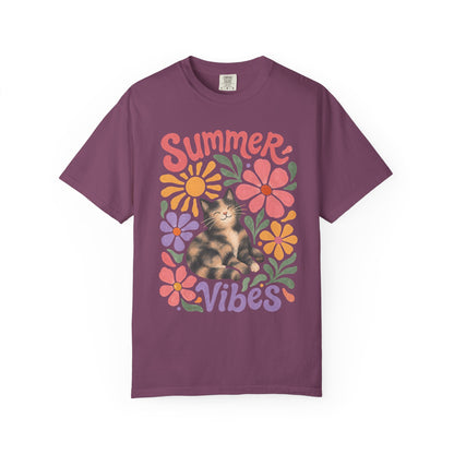 Summer Tortie Cat T-Shirt