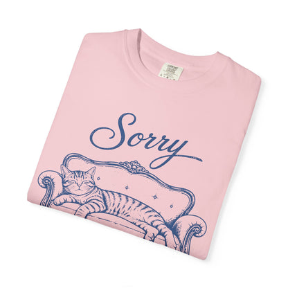 Sorry Have Plans Cat T-Shirt