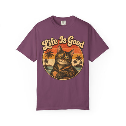 Life Is Good Tortie Cat T-Shirt