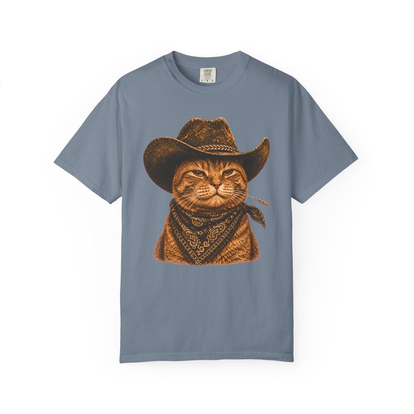Cowboy Orange Cat T-Shirt