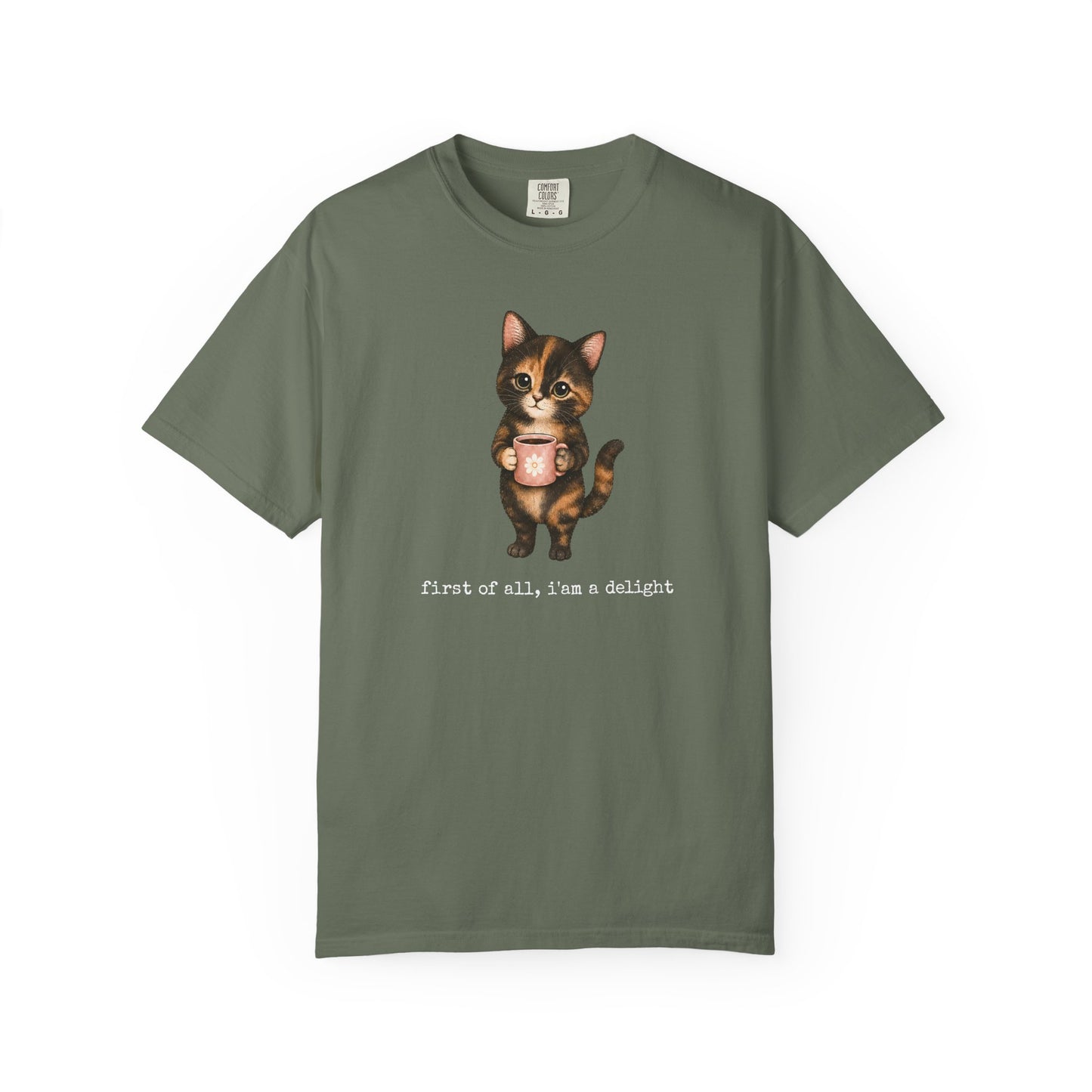 Delight Tortie Cat T-Shirt