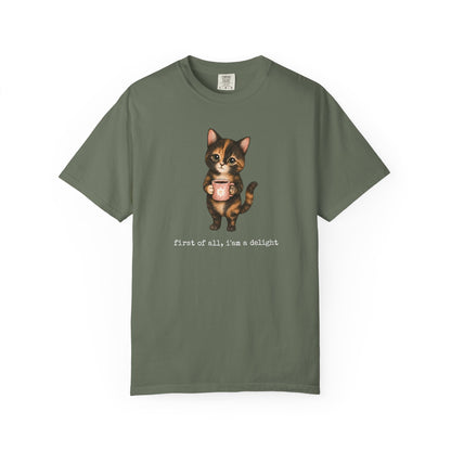 Delight Tortie Cat T-Shirt