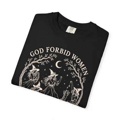 God Forbid Women Cat T-Shirt