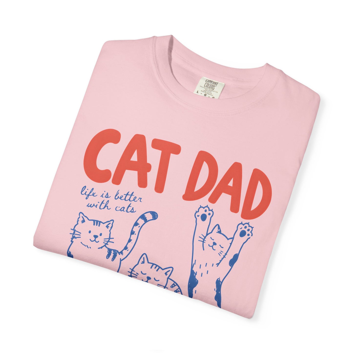 Cat Dad Club T-Shirt