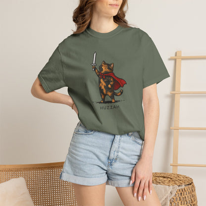 Huzzah Tortie Cat T-Shirt