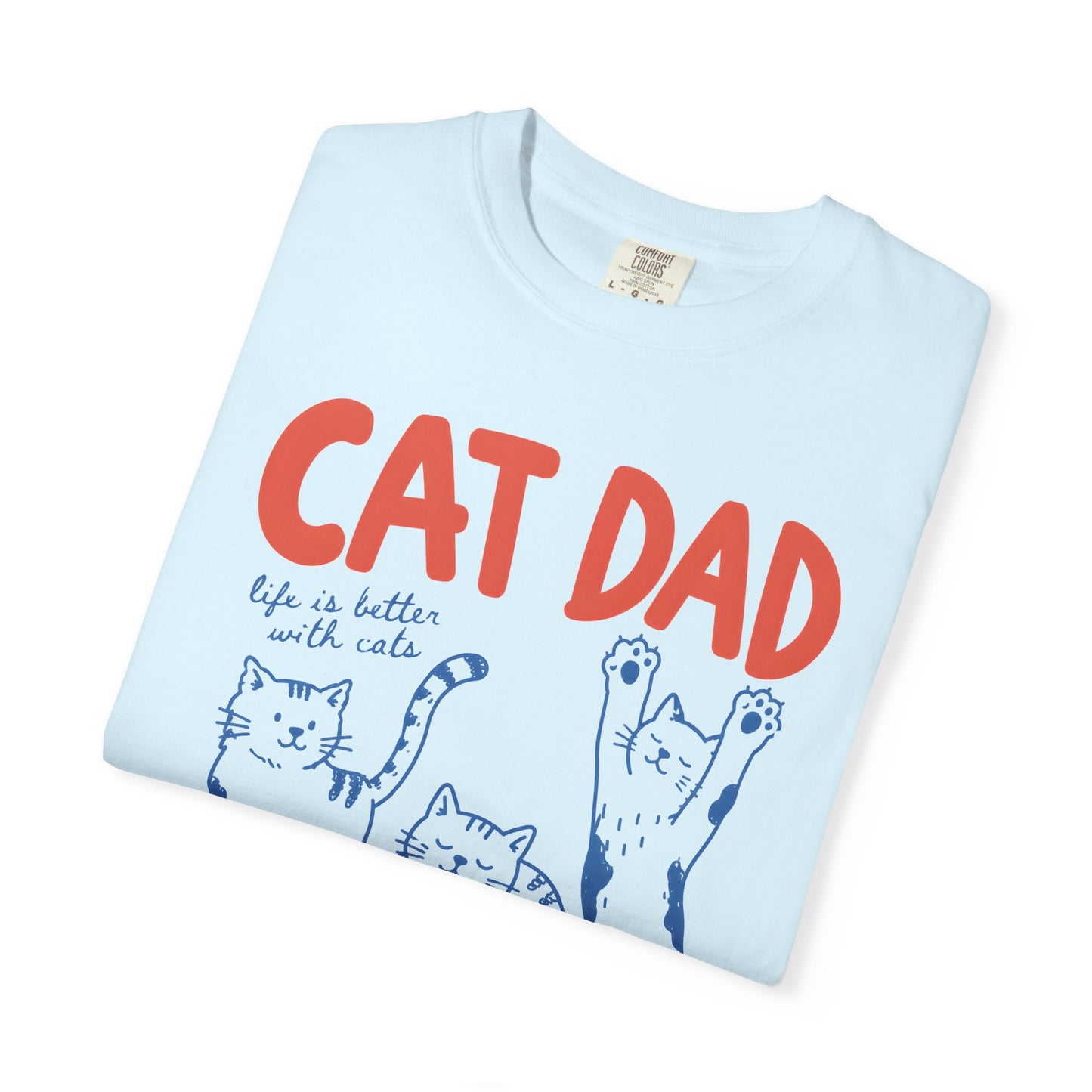 Cat Dad Club T-Shirt