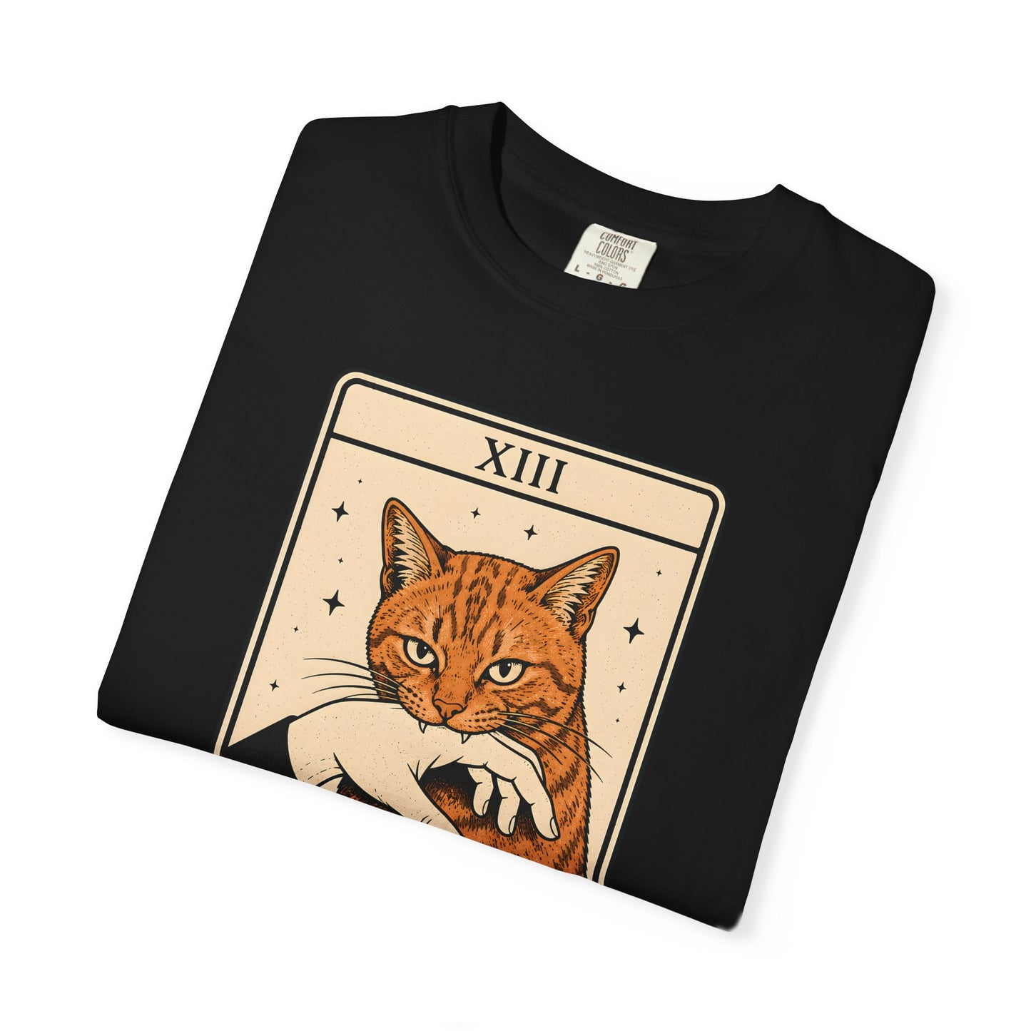 The Orange Tarot Cat T-Shirt