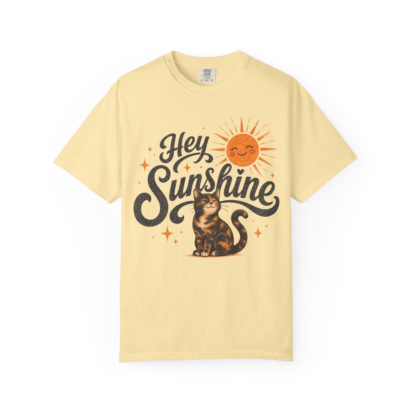 Hey Sunshine Tortie Cat T-Shirt