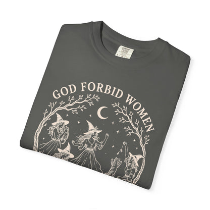 God Forbid Women Cat T-Shirt