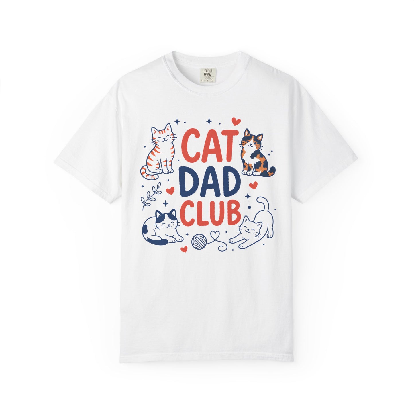Cat Dad Club T-Shirt