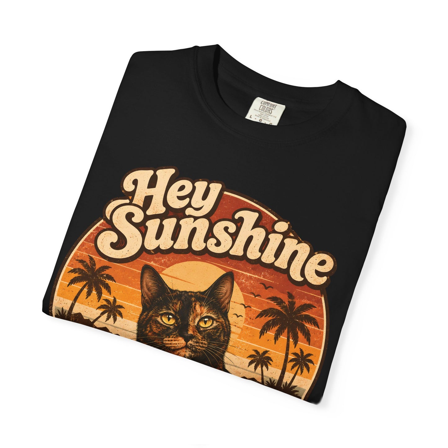 Hey Sunshine Tortie Cat T-Shirt