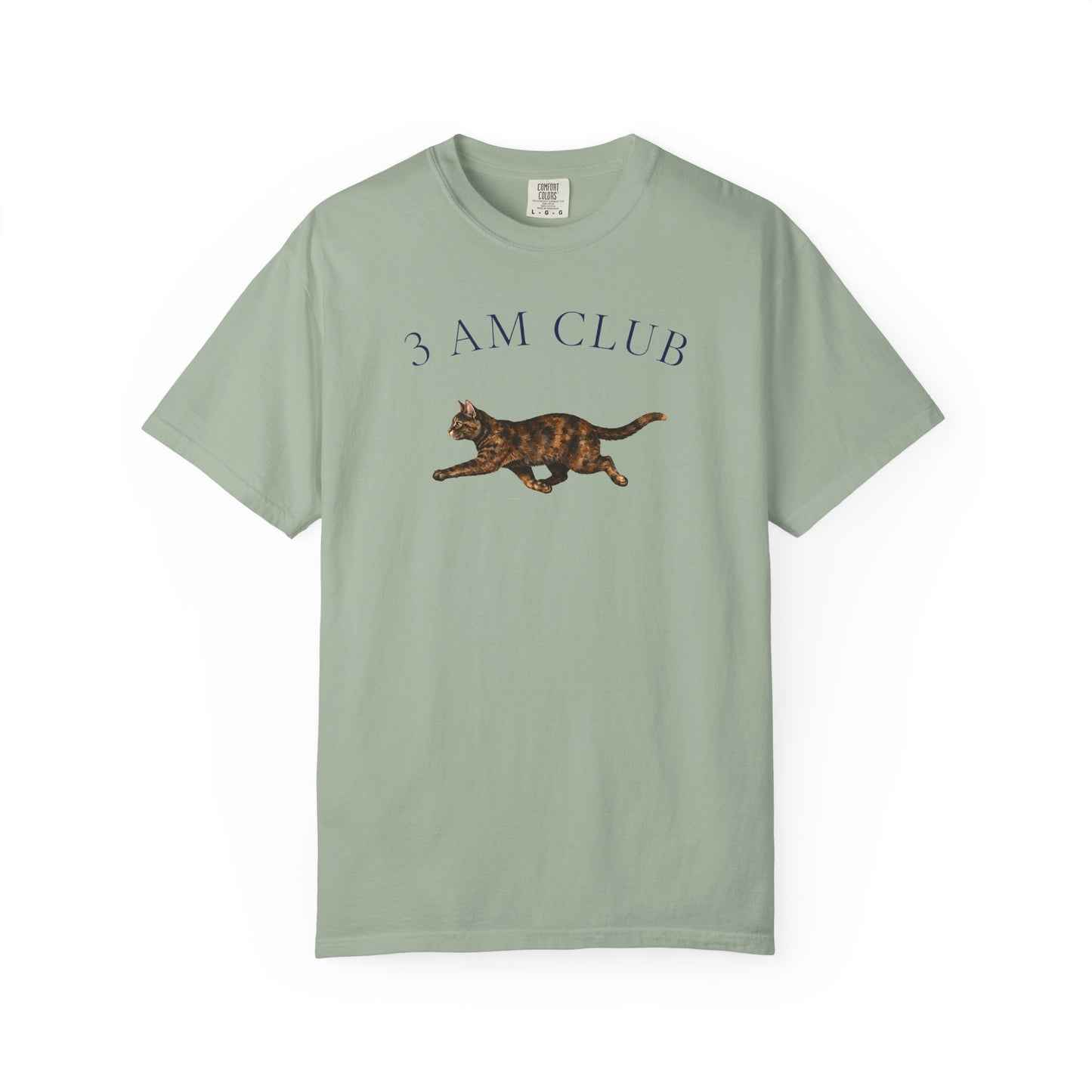 3 AM Club Tortie Cat T-Shirt