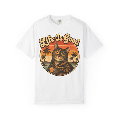 Life Is Good Tortie Cat T-Shirt