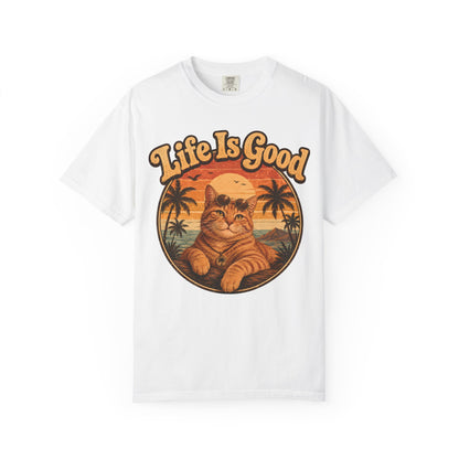 Life Is Good Cat T-Shirt