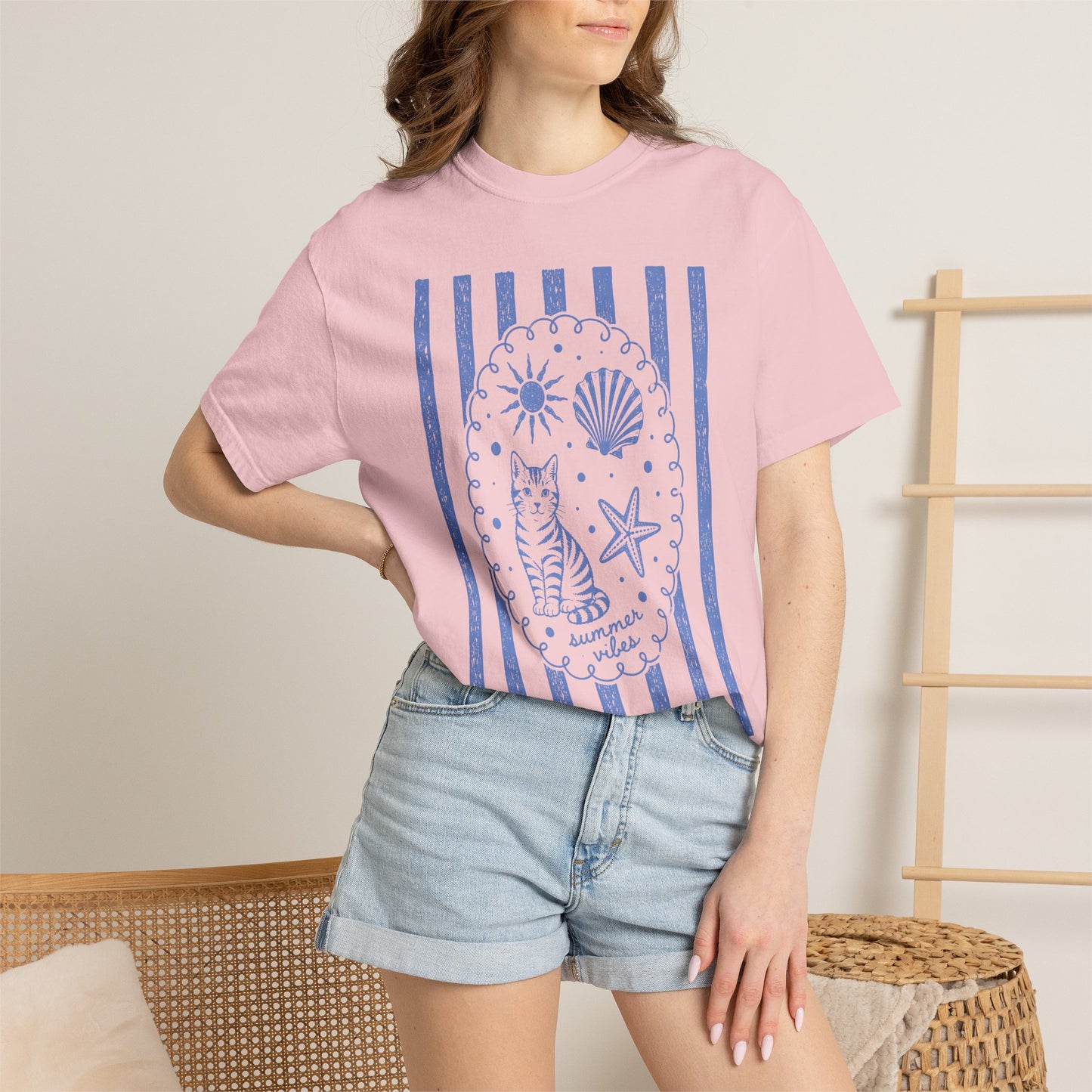 Summer Vibes Cat T-Shirt