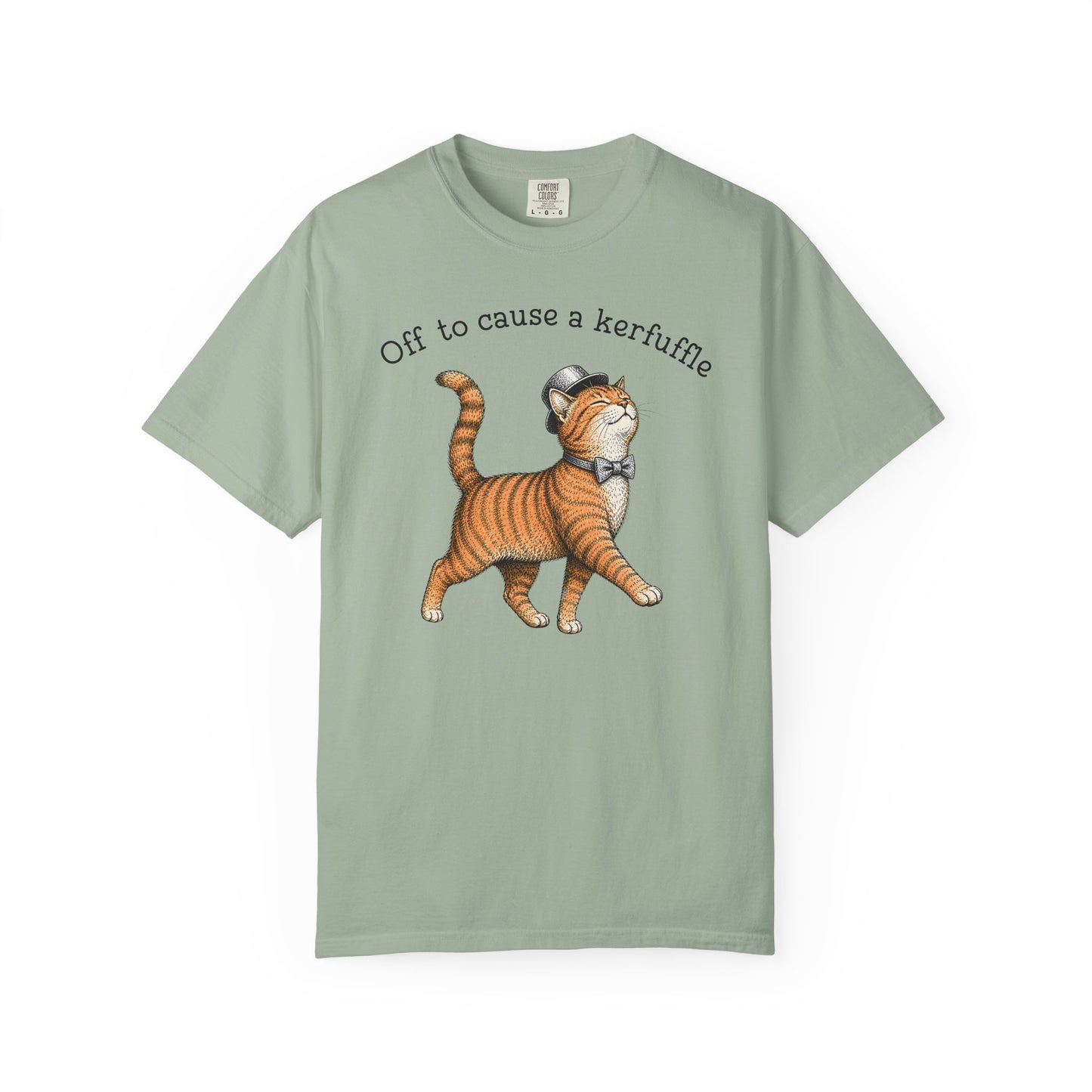 Off to cause a kerfuffle Cat T-Shirt