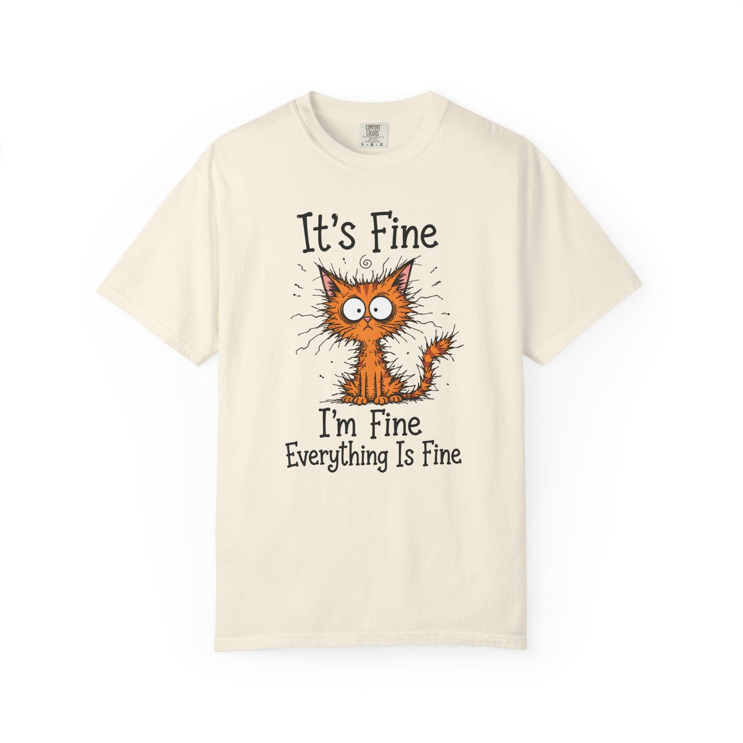 It’s Fine Orange Cat T-Shirt