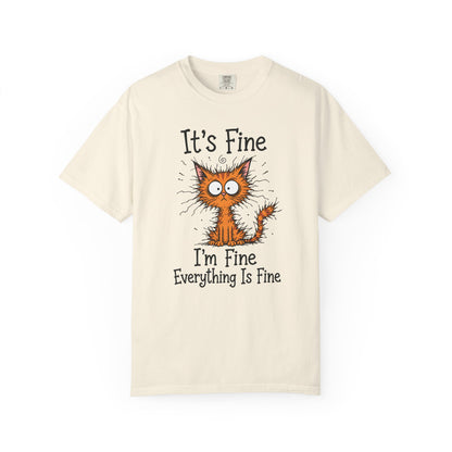 It’s Fine Orange Cat T-Shirt