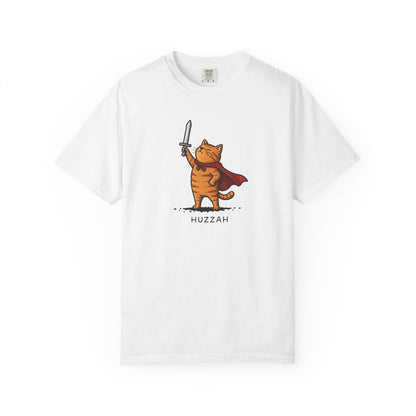 Huzzah Orange Cat T-Shirt